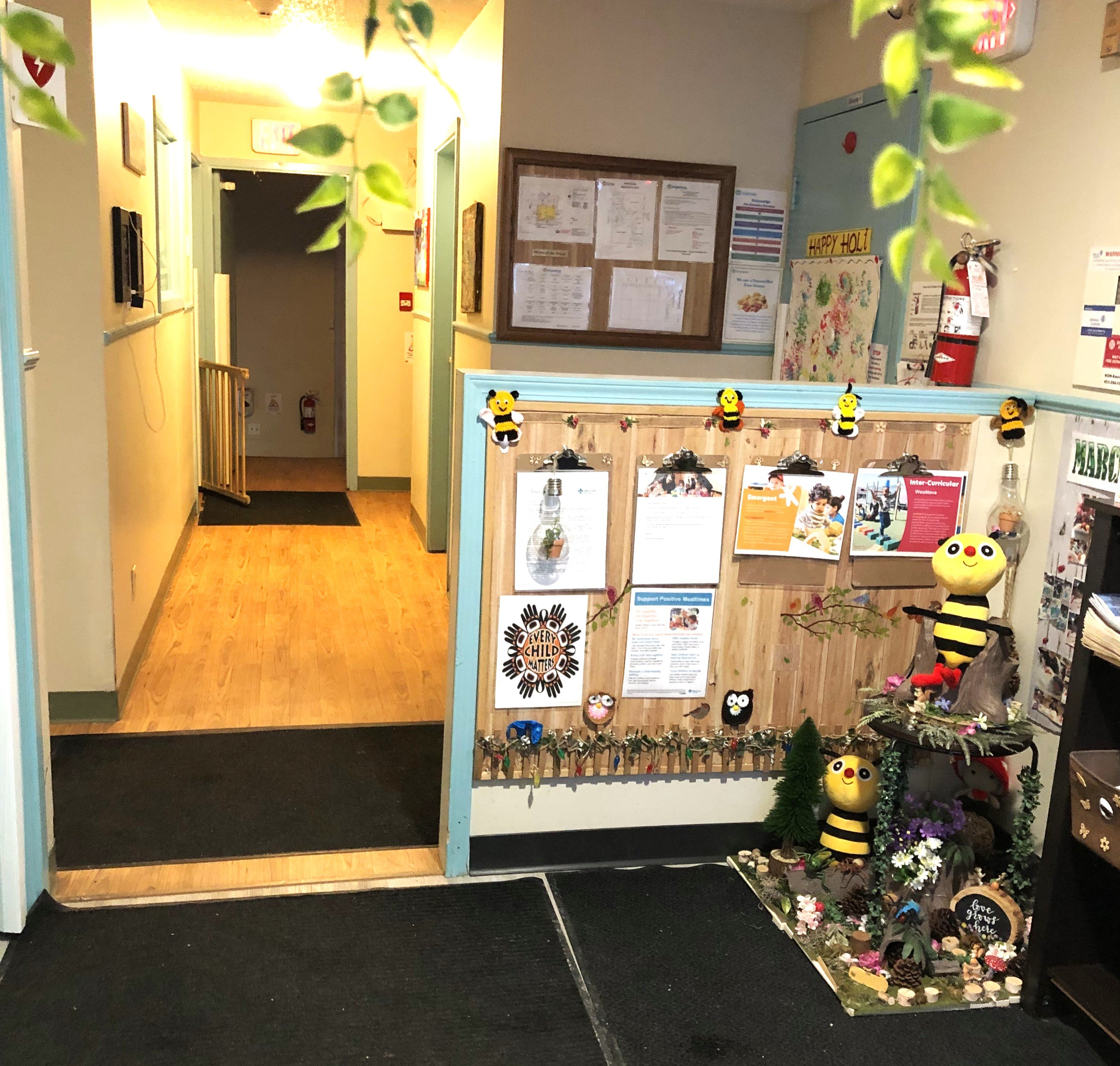 Children engaging in educational activities at the BrightPath Falconridge center in Alberta.